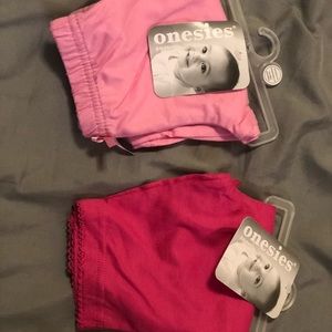 Newborn baby bottom.